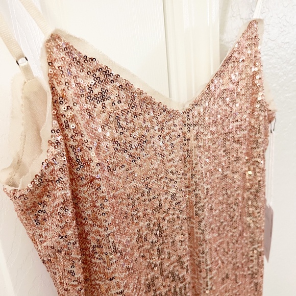 Hashtag | Pink Sequin Mini Dress | S | NWT - Picture 2 of 11